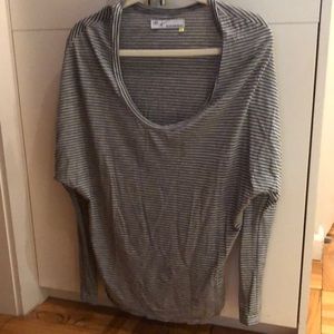 291 Venice striped blouse